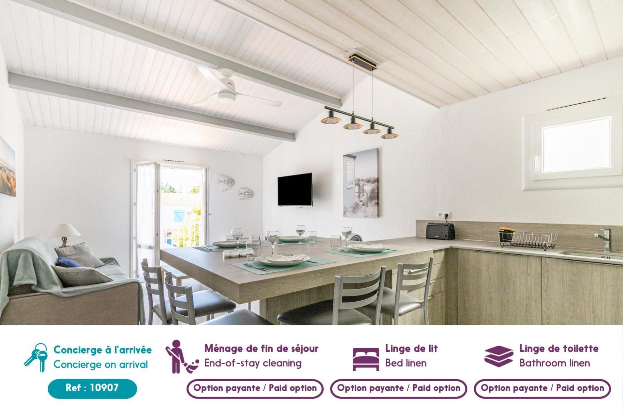 Appartement Pour 4 - 450M Plage Des Sables D'Or La Gueriniere Ngoại thất bức ảnh